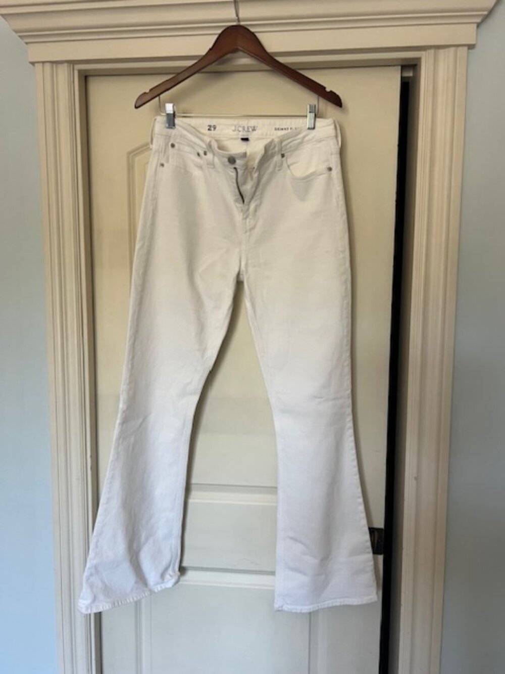J Crew White Jeans
